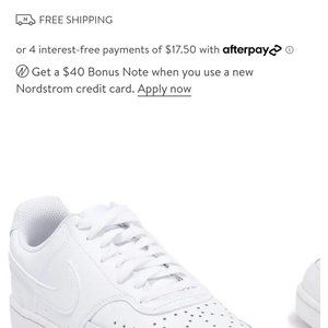 Nike Women's Court Vision Low Top